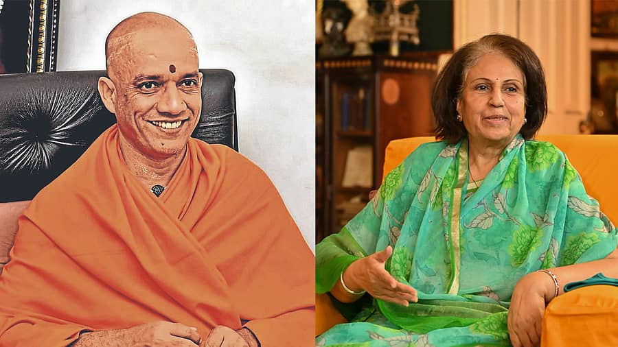 <div class="paragraphs"><p>ನಿರ್ಮಲಾನಂದನಾಥ ಸ್ವಾಮೀಜಿ, ಪ್ರಮೋದಾ ದೇವಿ ಒಡೆಯರ್‌ </p></div>